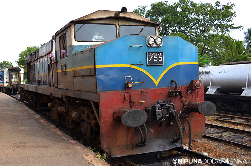 Locomotive Class M4 755 Mahaweli at Mahawa Pix by Nipuna Dodantenna